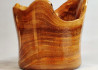 Wooden Bowl Hand Carved / Elm Burl Wood